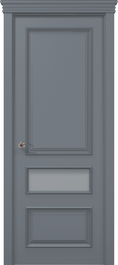 Двері міжкімнатні Папа Карло ART-04 satin (сатин) - Альберо