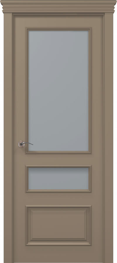 Двери межкомнатные Папа Карло ART-05 satin (сатин) - Альберо
