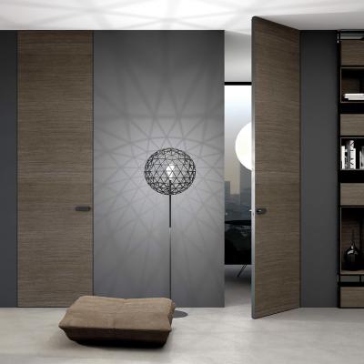 SecretDoors дверь межкомнатная скрытого монтажа SD Veneer шпон модифицированный алюминиевое полотно - Альберо