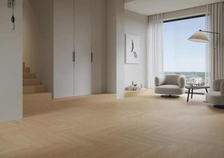 Вінілова підлога Barlinek Next Step HB Flax Дуб Cелект XPO 127,9x639,5x6 - Альберо