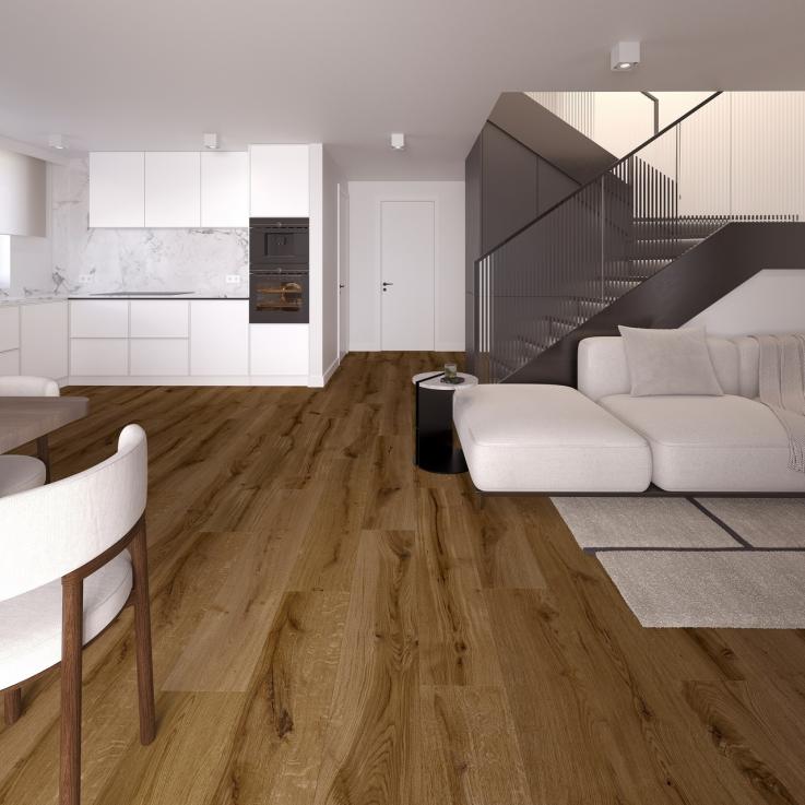 Вінілова підлога Joseph Дуб Рустік SPC 1220х240,1х5,2 - Альберо