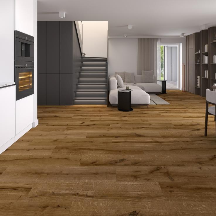 Вінілова підлога Joseph Дуб Рустік SPC 1220х240,1х5,2 - Альберо