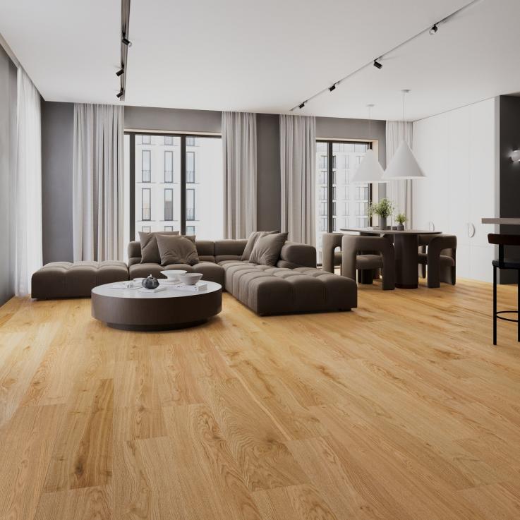 Вінілова підлога Oscar Дуб Натур SPC 1220х240,1х5,2 - Альберо