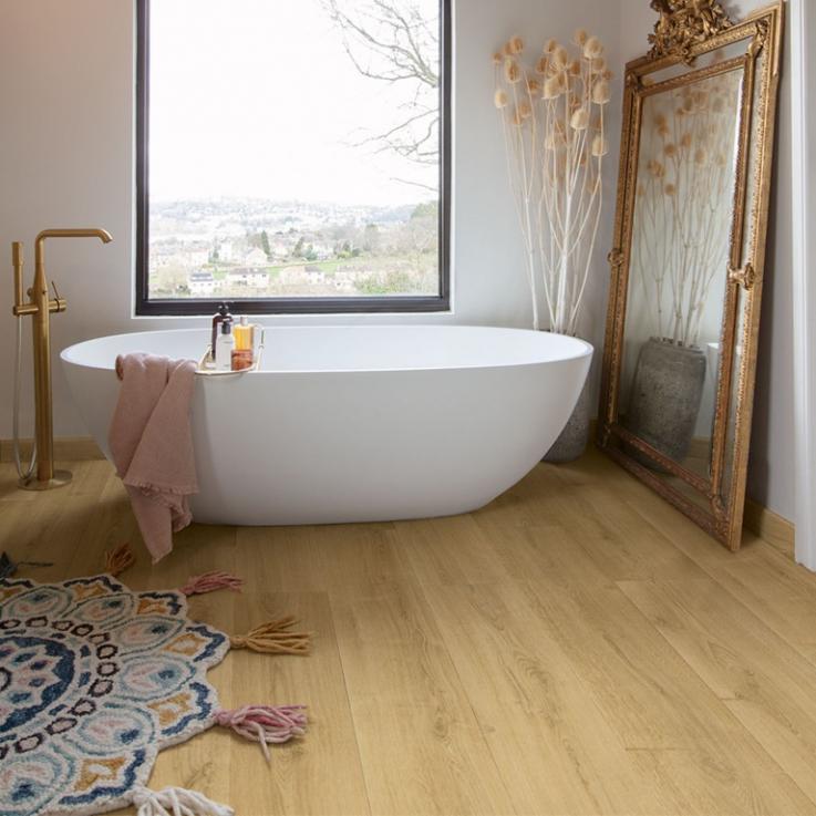 Ламинат Capture Дуб шлифованный теплый натуральный 1380х212x9 Quick-Step - Альберо