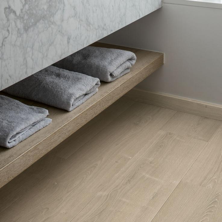 Ламінат Capture Дуб шліфований сірий 1380х212x9 Quick-Step - Альберо