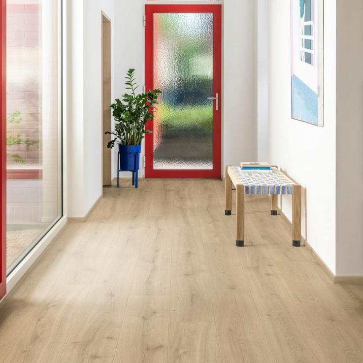 Ламінат Majestic Дуб пустеля світлий натуральний 2050х240x9,5 Quick-Step - Альберо