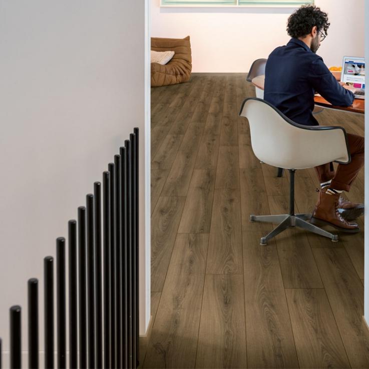 Ламинат Classic Дуб теплый коричневый 1200х190x8 Quick-Step - Альберо