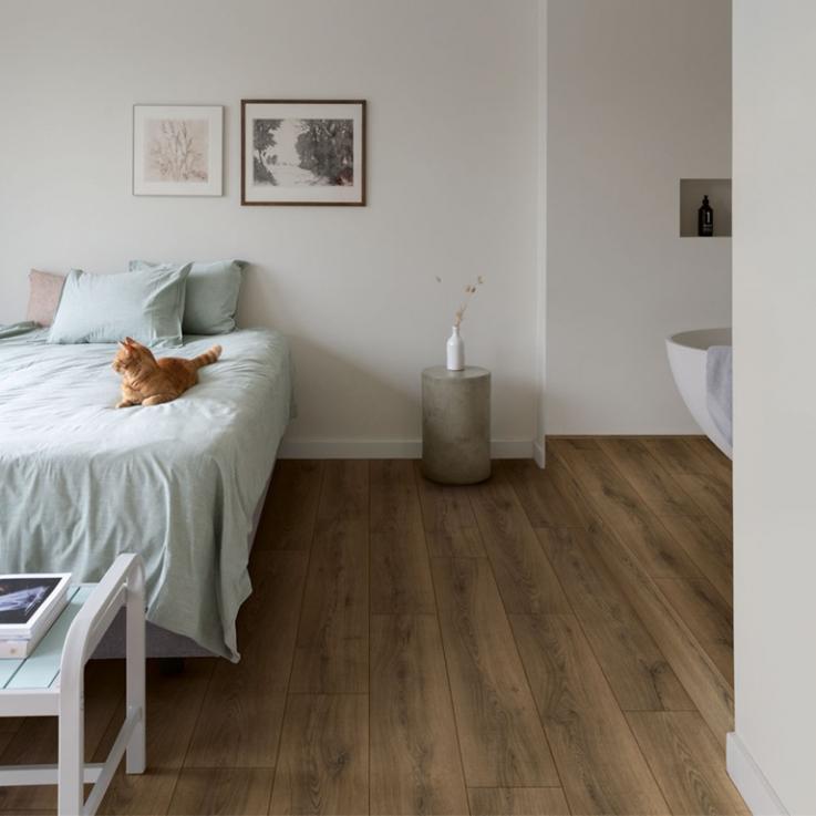 Ламинат Classic Дуб теплый коричневый 1200х190x8 Quick-Step - Альберо