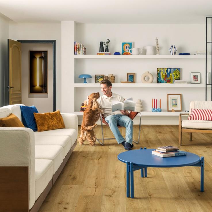 Ламинат Impressive Ultra Дуб трюфель 1380х190x12 Quick-Step - Альберо