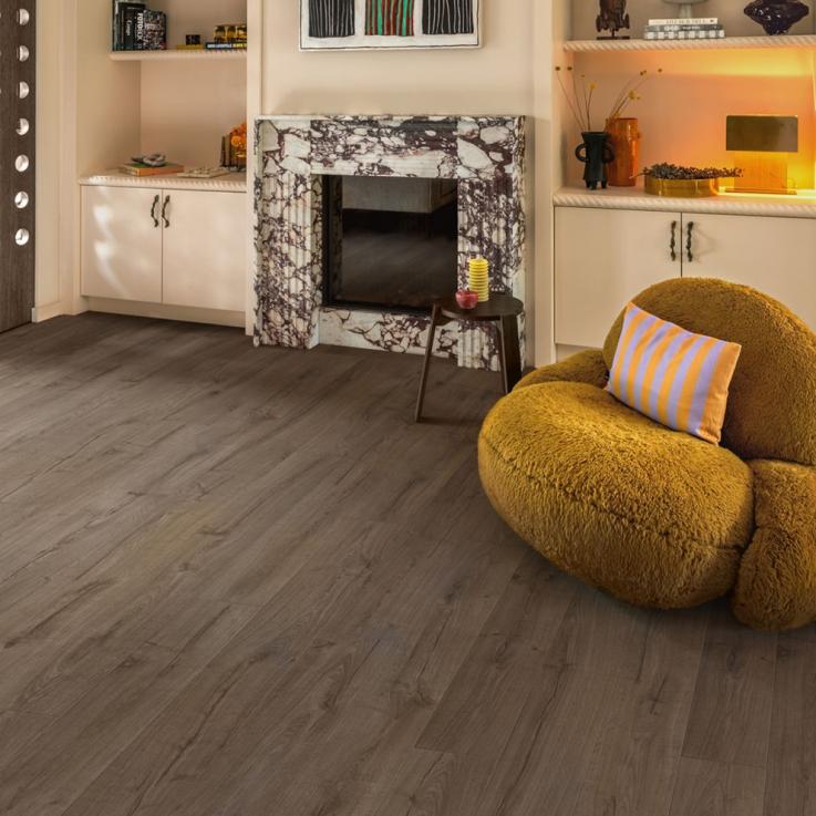 Ламінат Impressive Ultra Дуб класичний коричневий 1380х190x12 Quick-Step - Альберо