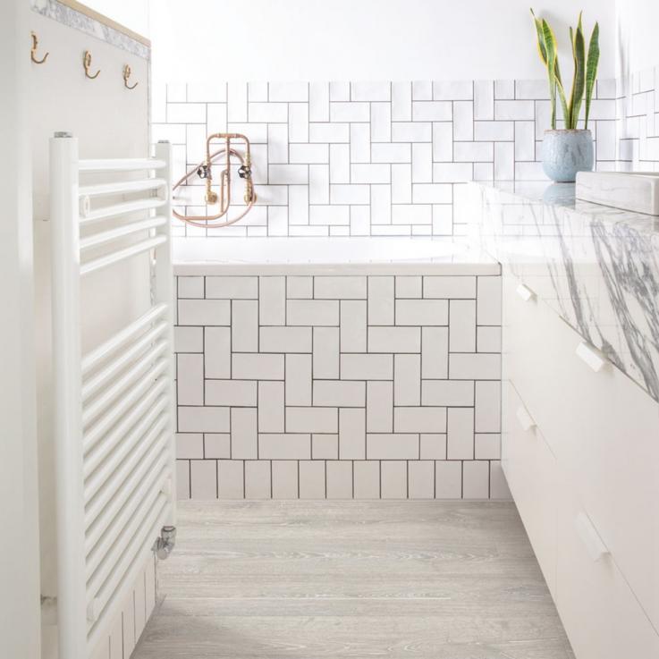 Ламинат Impressive Ultra Дуб патина классический серый 1380х190x12 Quick-Step - Альберо