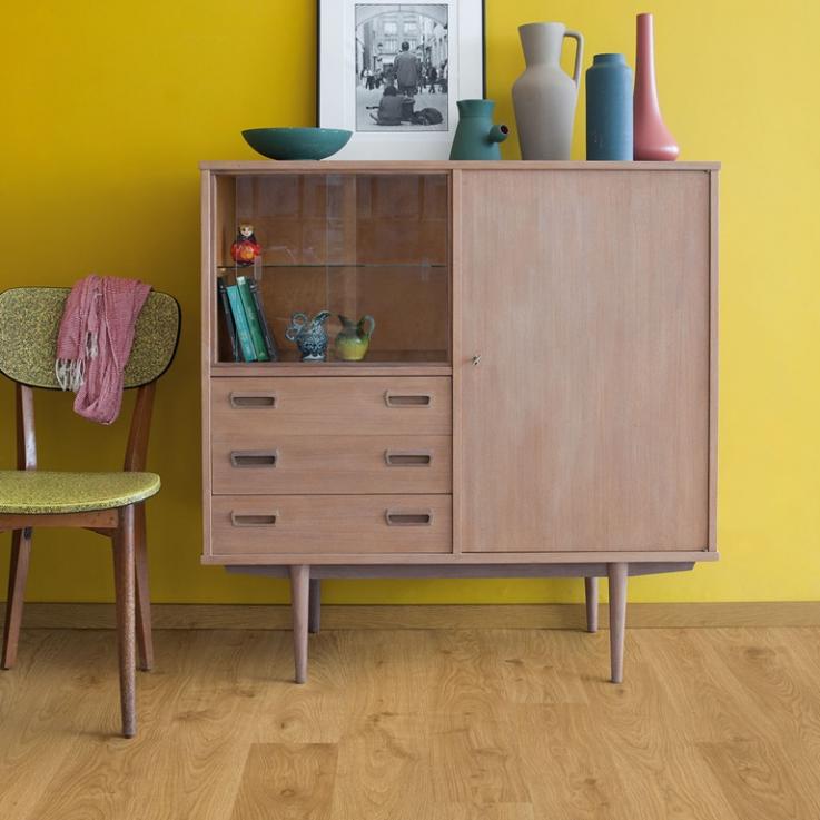 Ламинат Eligna Дуб белый светлый 1380х156x8 Quick-Step - Альберо