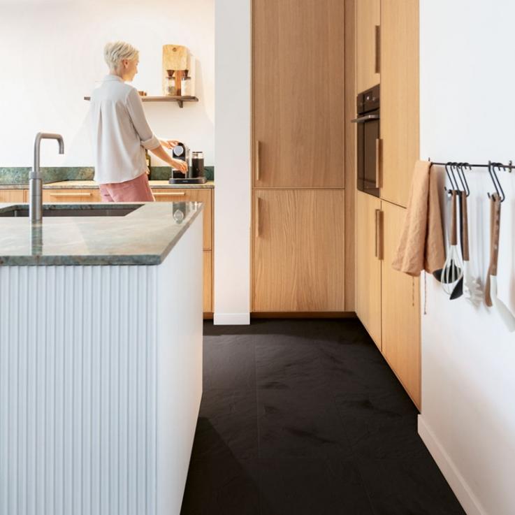 Ламинат Muse Сланец черный 1200х396x8 Quick-Step - Альберо