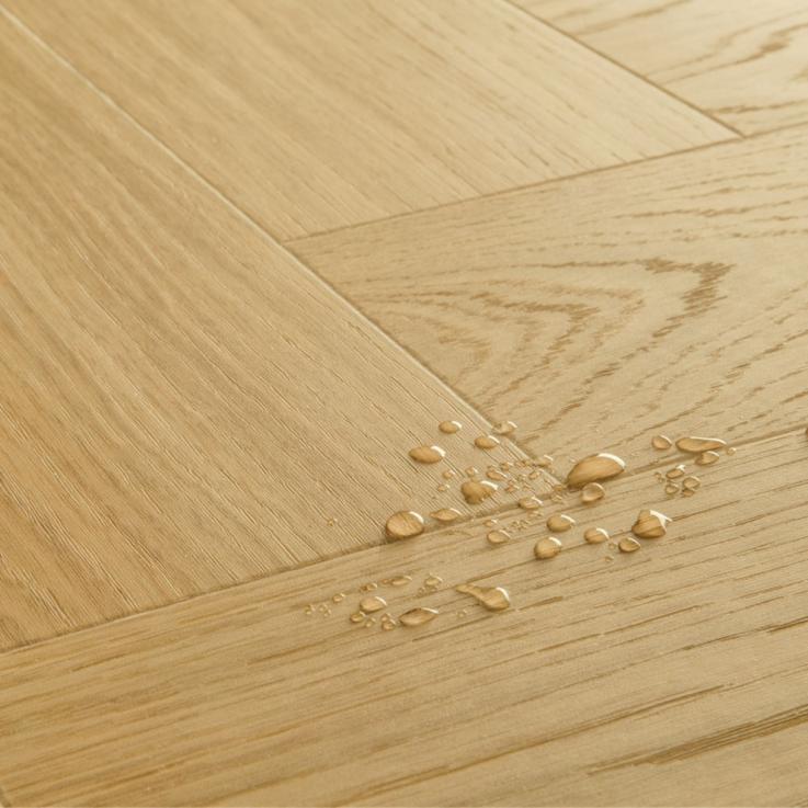 Вінілова підлога Ciro Herringbone Дуб чистий медовий 630х126x6 Quick-Step - Альберо