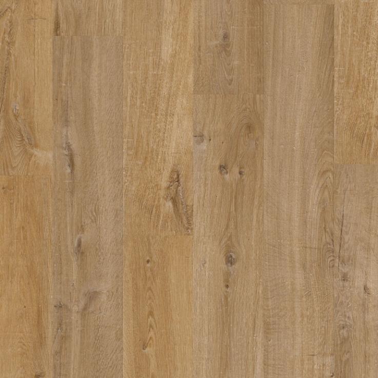 Виниловый пол Bloom Дуб хлопок бежевый 1494х209x6 Quick-Step - Альберо