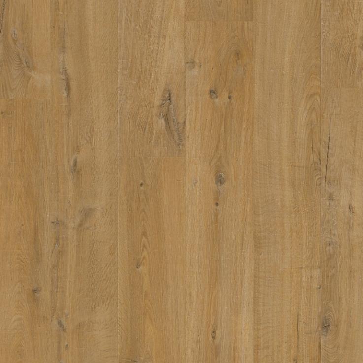 Виниловый пол Bloom Дуб хлопок глубокий натуральный 1494х209x6 Quick-Step - Альберо