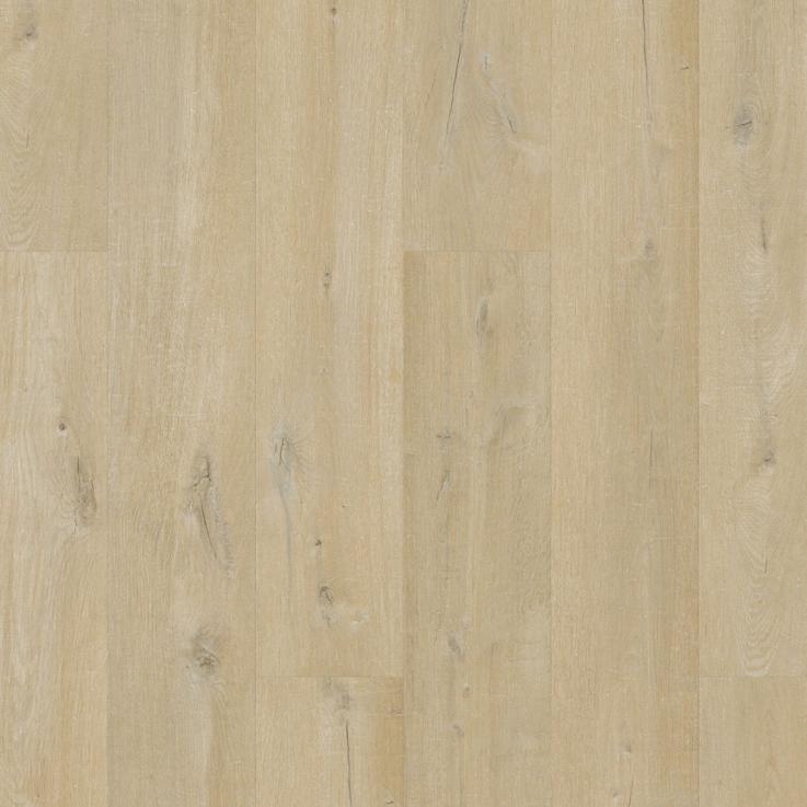 Виниловый пол Fuse Linen Дуб серовато-бежевый льняной 228,6x1500x2,5 Quick-Step - Альберо