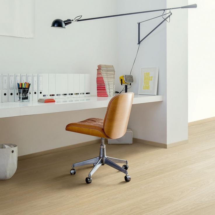 Виниловый пол Fuse Serene Дуб светлый натуральный ясный 228,6x1500x2,5 Quick-Step - Альберо