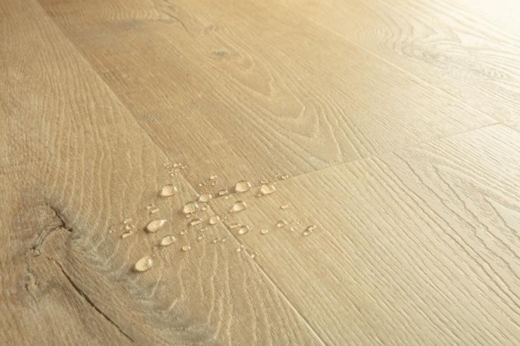 Виниловый пол Fuse Linen Дуб натуральный льняной 228,6x1500x2,5 Quick-Step - Альберо