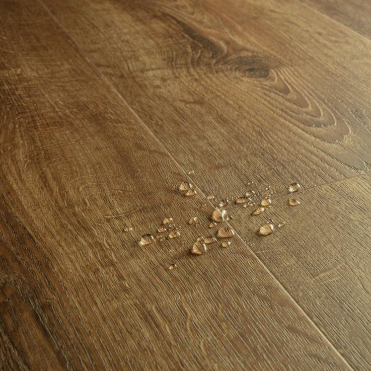 Виниловый пол Fuse Serene Дуб осенний коричневый 228,6x1500x2,5 Quick-Step - Альберо