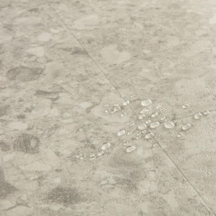 Виниловый пол Blush Теплый серый сеппо 609,6x609,6x2,5 Quick-Step - Альберо