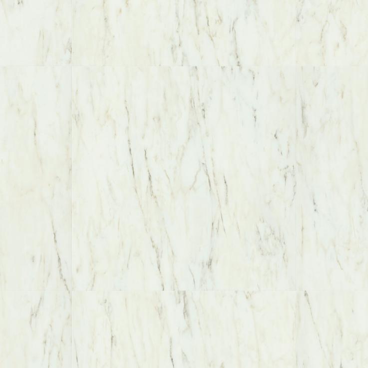 Виниловый пол Blush Мрамор белый серебро 609,6x609,6x2,5 Quick-Step - Альберо