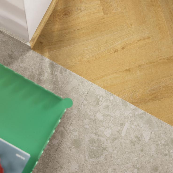 Виниловый пол Pristine Дуб осенний натуральный 129x740x2,5 Quick-Step - Альберо