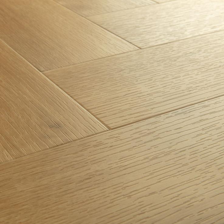 Виниловый пол Pristine Блаженство океана теплый медовый 129x740x2,5 Quick-Step - Альберо