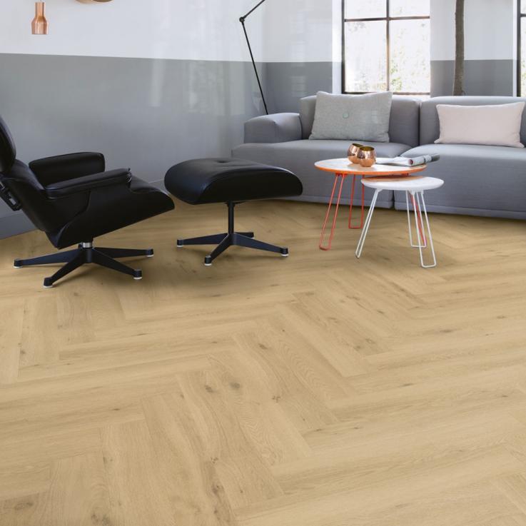 Вінілова підлога Pristine Блаженство океану натуральний 129x740x2,5 Quick-Step - Альберо