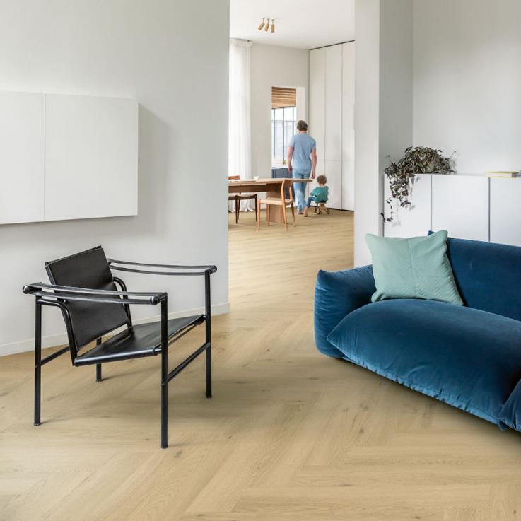 Вінілова підлога Pristine Блаженство океану натуральний 129x740x2,5 Quick-Step - Альберо