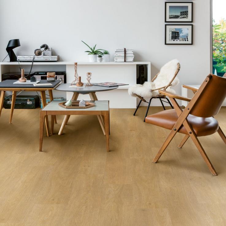 Вінілова підлога Liv Дуб натуральний помірно-атласний 184,15x1219,2x2,5 Quick-Step - Альберо