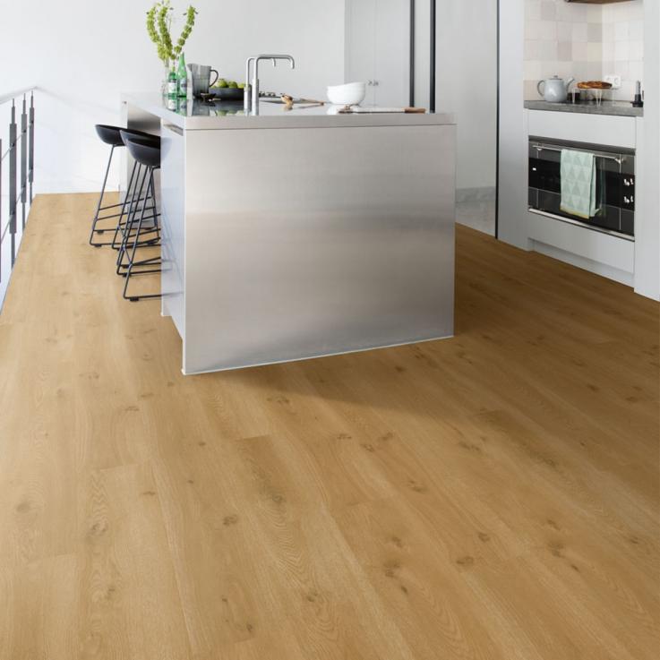 Вінілова підлога Liv Блаженство океану теплий медовий 184,15x1219,2x2,5 Quick-Step - Альберо