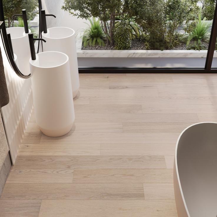 Паркетна дошка Barlinek Smart Wood Дуб Aurantis 196,5x770-1546x6,3 - Альберо