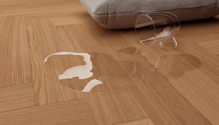 Паркетна дошка Barlinek Smart Wood Дуб Essenza Herringbone 126,4x612x6,3 - Альберо