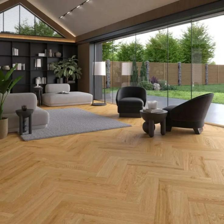 Вінілова підлога Oscar Дуб Herringbone SPC 127,9х639,5x5,2 - Альберо