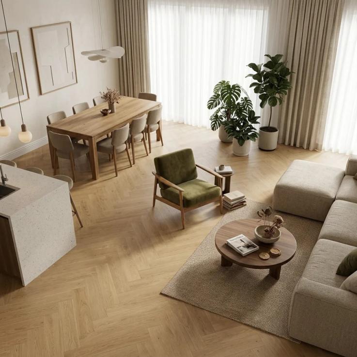 Ламінована підлога Emozioni HB Luce Piena 655х131х8 Balterio - Альберо
