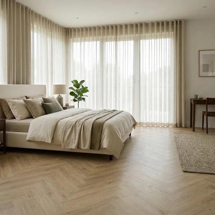 Вінілова підлога Fumo Oak HB Unizip 630х126х5+1 Balterio - Альберо