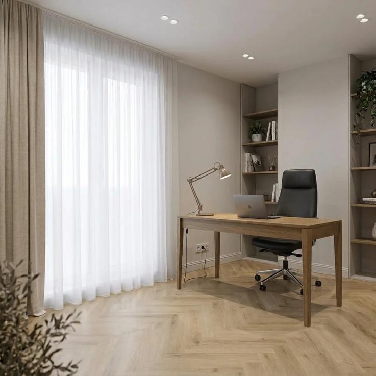 Вінілова підлога Cerene Oak HB Unizip 630х126х5+1 Balterio - Альберо