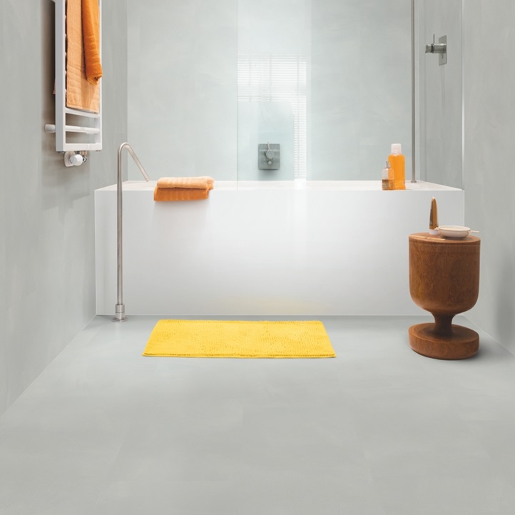 Вініл Quick-Step Ambient Rigid Click RAMCL40139 Minimal Light Grey - Альберо