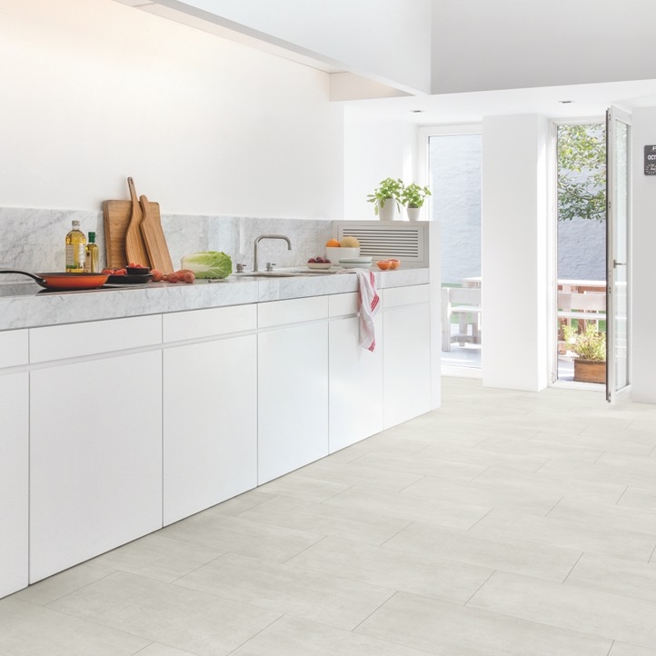 Вініл Quick-Step Ambient Click AMCL40049 Light concrete - Альберо