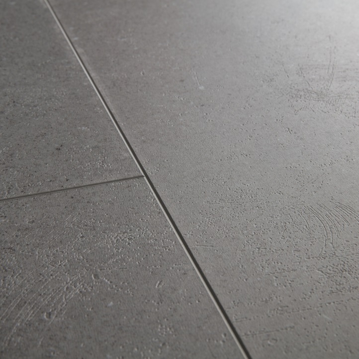 Вініл Quick-Step Ambient Click AMCL40138 Vibrant Medium Grey - Альберо